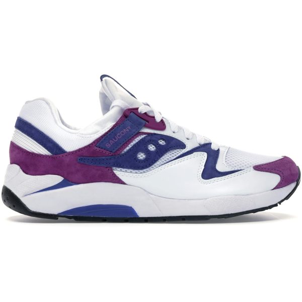 Saucony Grid 9000 White Purple