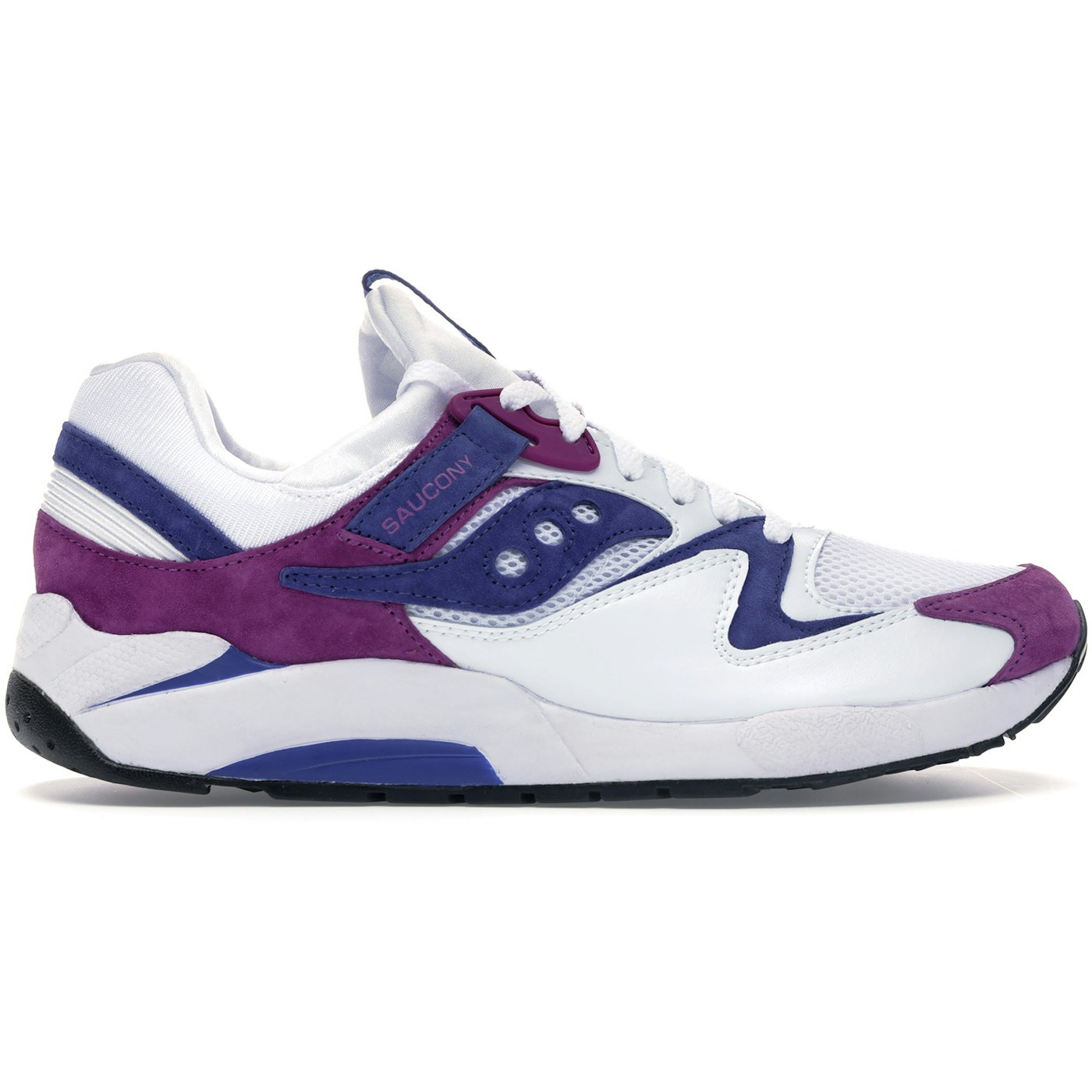 Saucony Grid 9000 White Purple 3 Saucony Grid 9000 White Purple