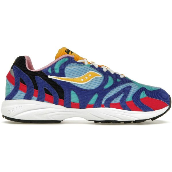 Saucony Grid Azura 2000 Corduroy Patchwork Multi-Color