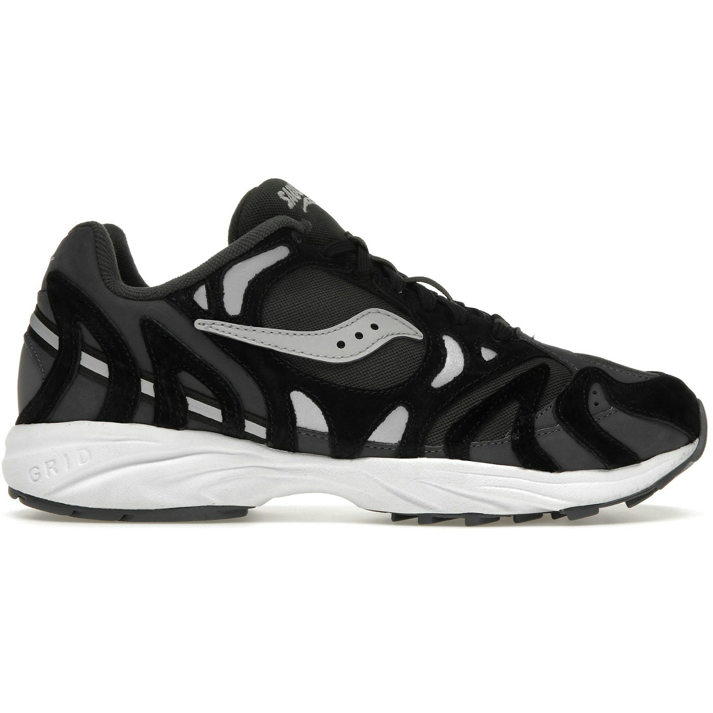 Saucony Grid Azura 2000 Premium Black Silver