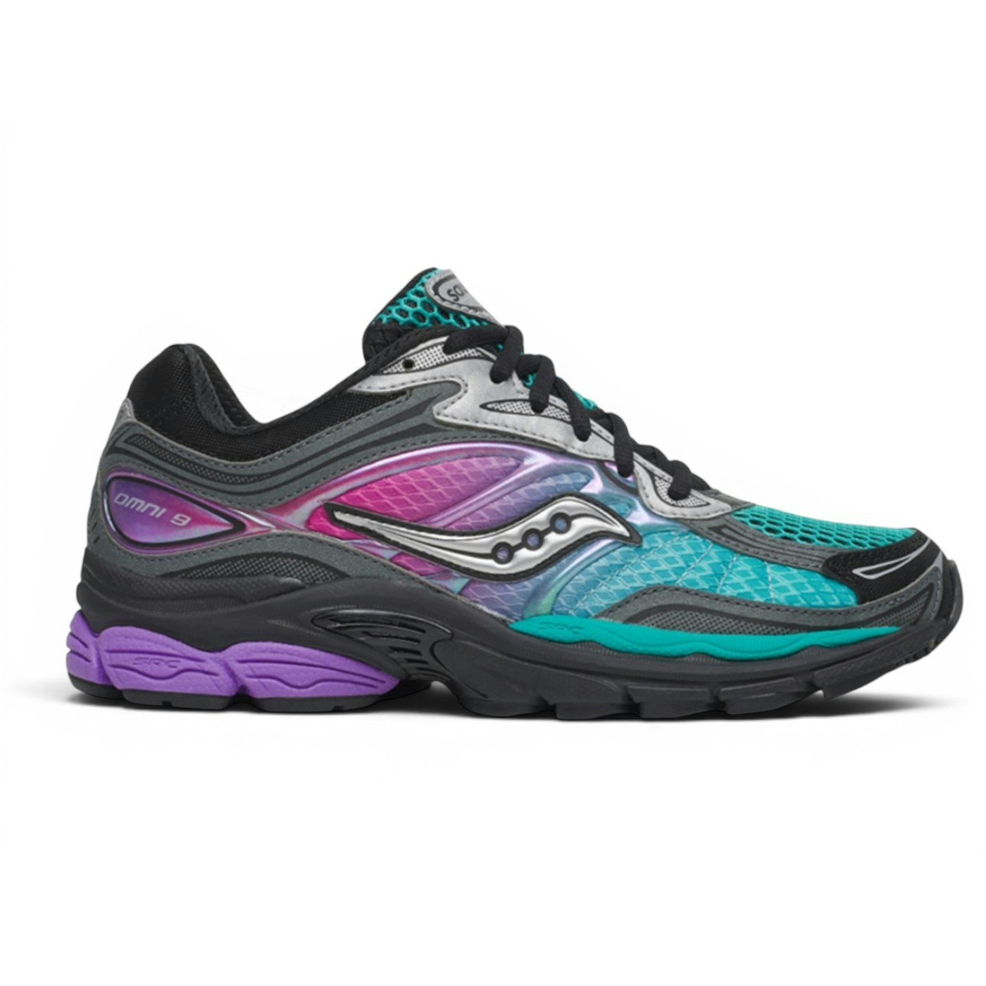 Saucony ProGrid Omni 9 Black Aqua