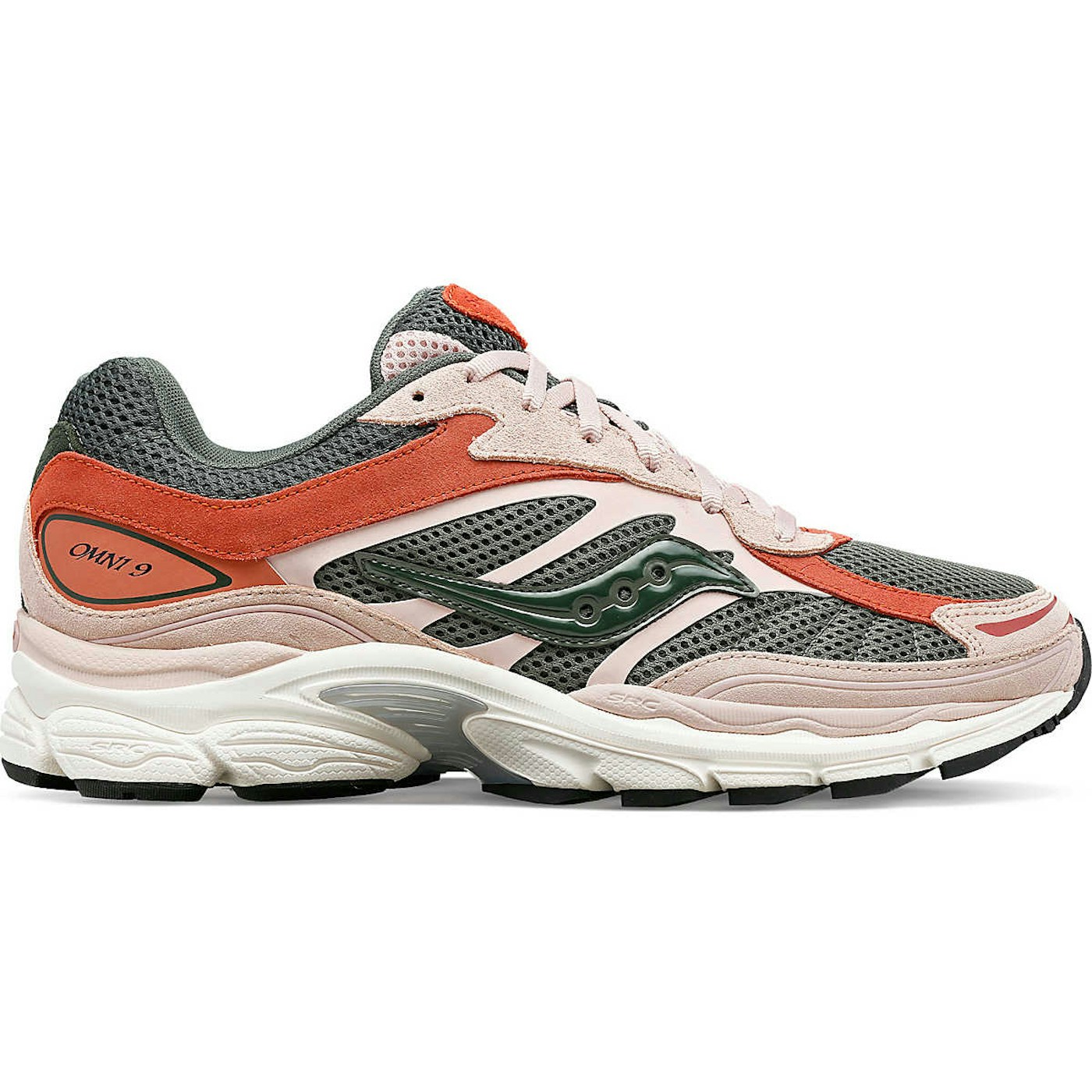 Saucony ProGrid Omni 9 Premium Dust Pink Green 3 Saucony ProGrid Omni 9 Premium Dust Pink Green
