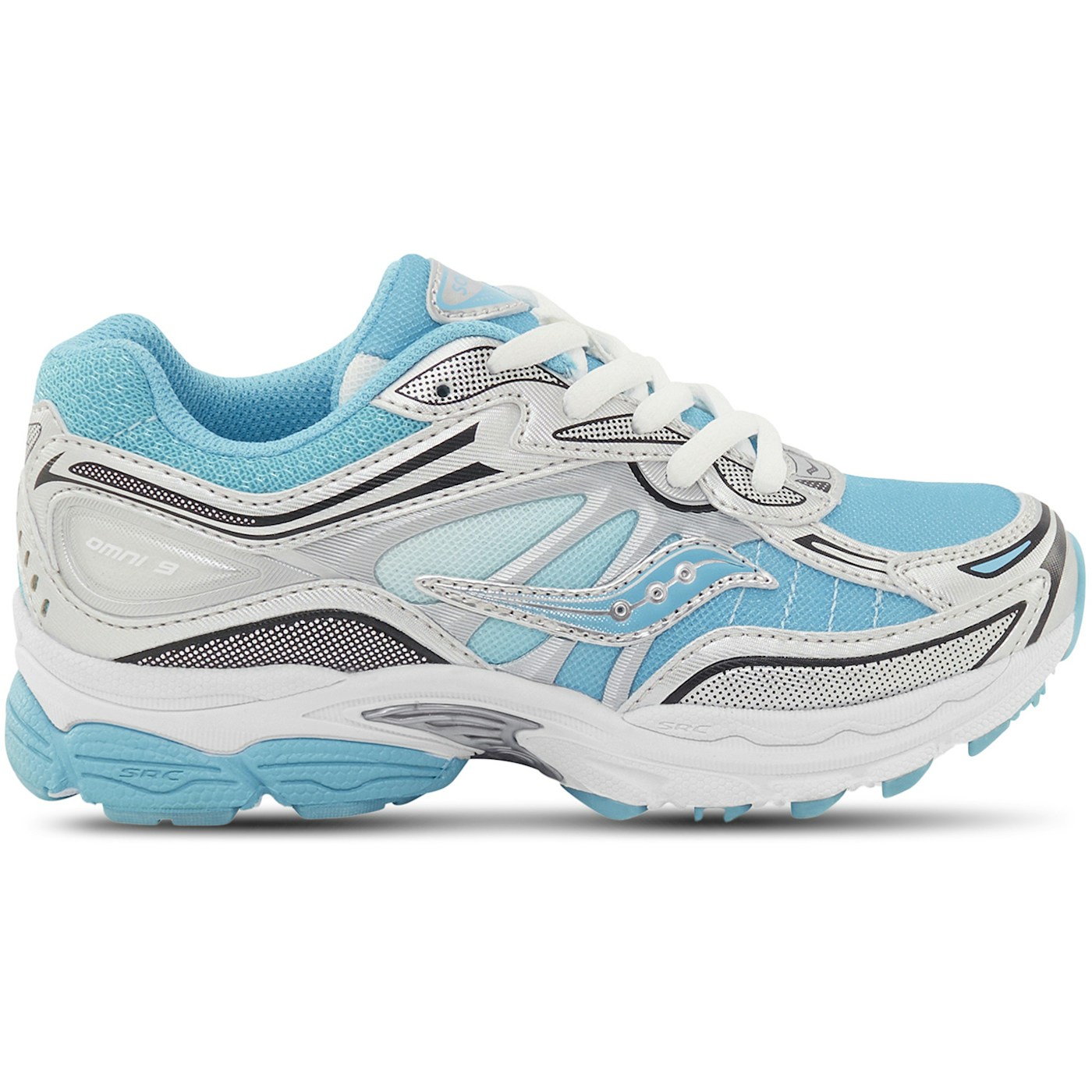 Saucony ProGrid Omni 9 Scuba Silver (GS)