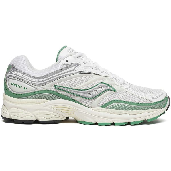 Saucony ProGrid Omni 9 Tomorrow, Meet Yesterday Pack Ivory Green