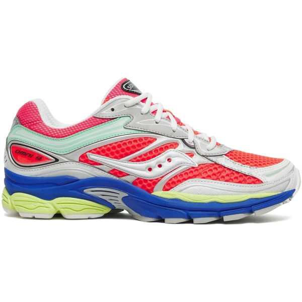 Saucony ProGrid Omni 9 ViZi Red Multi