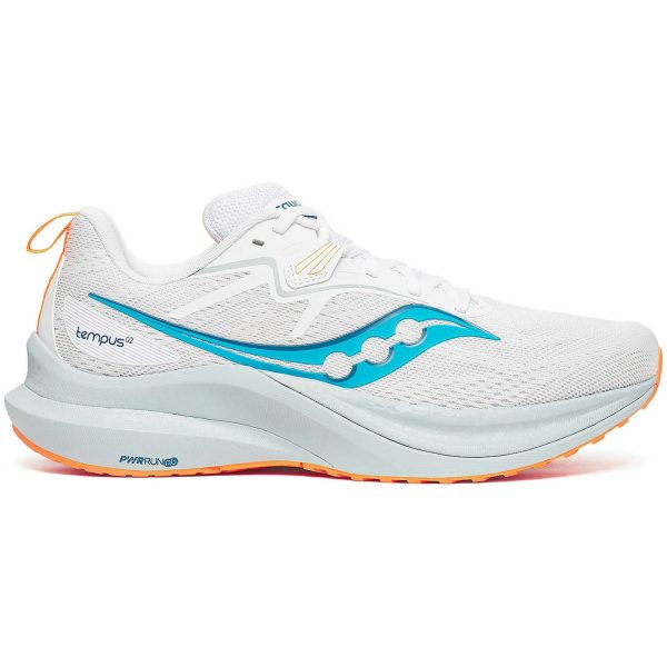 Saucony Tempus 2 White ViZiBlue