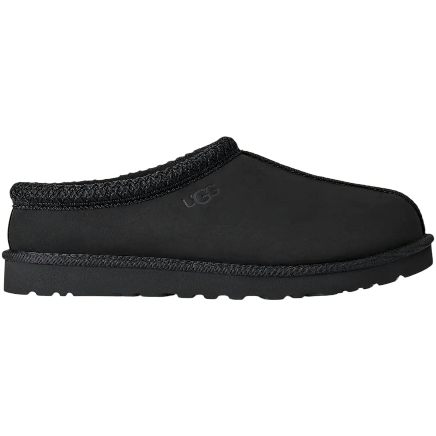 UGG Tasman II Nubuck Slipper Black 1 UGG Tasman II Nubuck Slipper Black