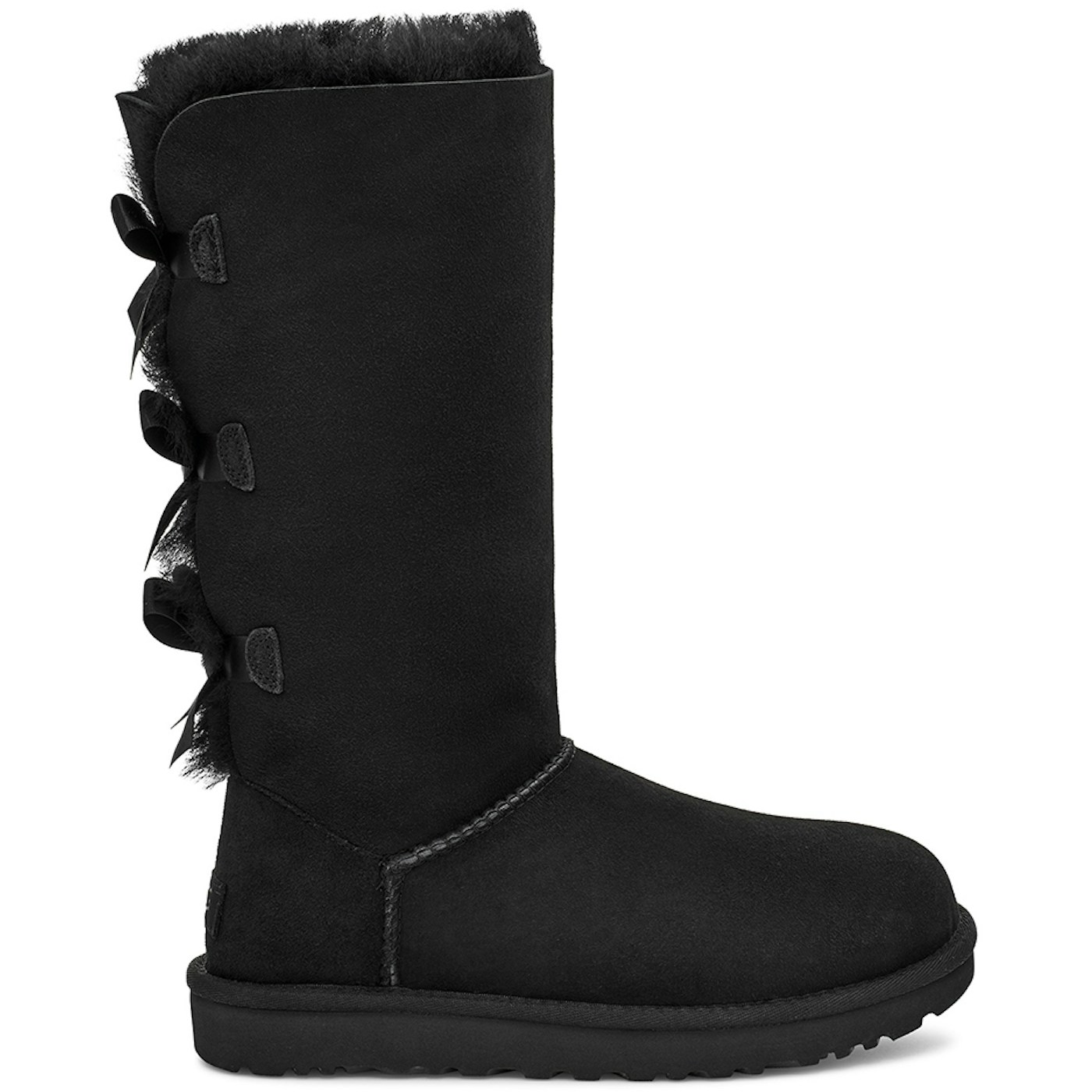 UGG Bailey Bow Tall II Boot Black (Womens) 1 UGG Bailey Bow Tall II Boot Black (Womens)