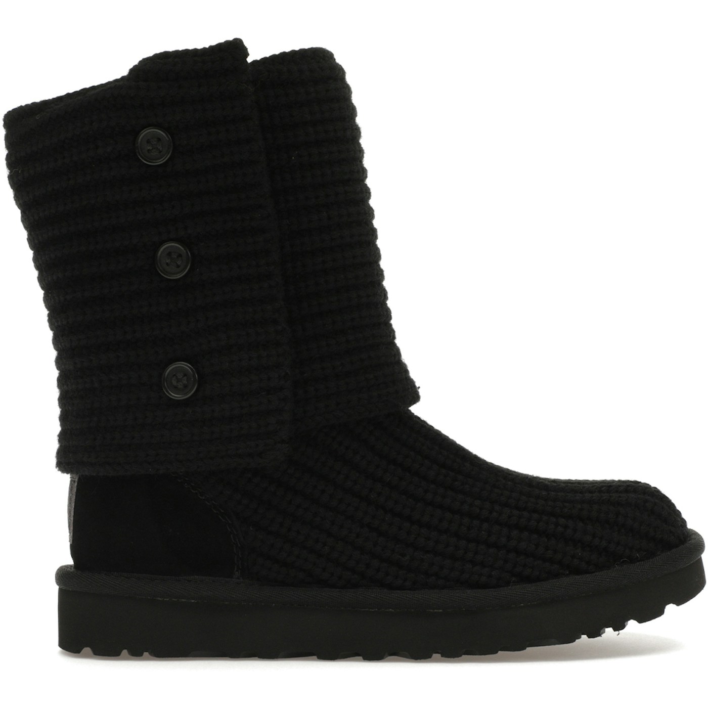 UGG Classic Cardy Knit Black (Womens)