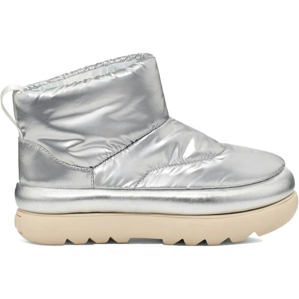 UGG Classic Maxi Mini Boot Metallic Silver (Womens)