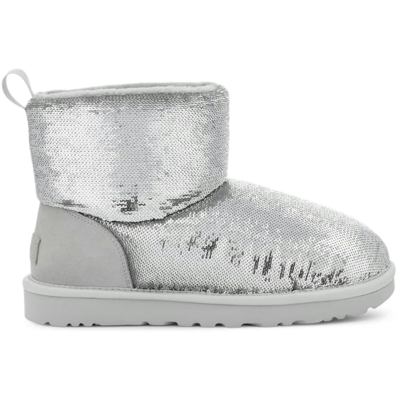 UGG Classic Mini Boot Mirror Ball Silver (Womens) 1 UGG Classic Mini Boot Mirror Ball Silver (Womens)