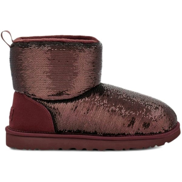 UGG Classic Mini Boot Mirror Ball Wild Grape (Womens)