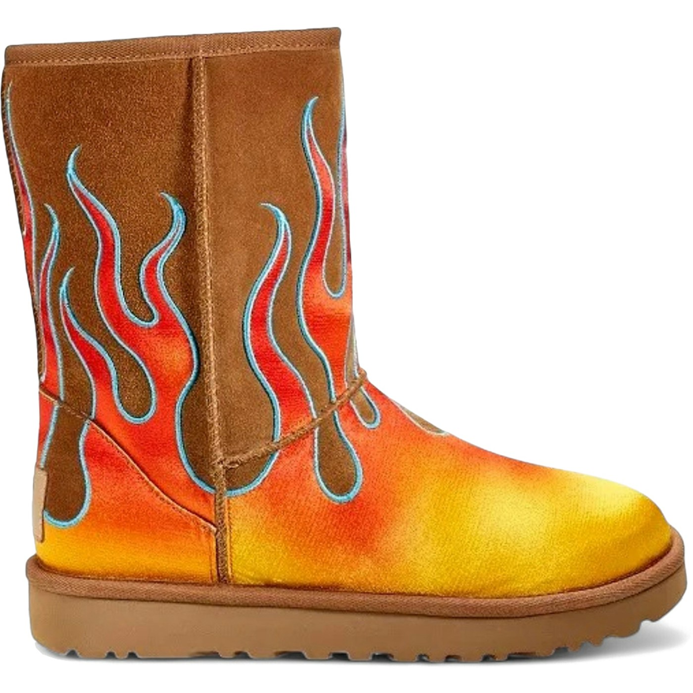 UGG Classic Short Boot Jeremy Scott Flames Chestnut (2017)