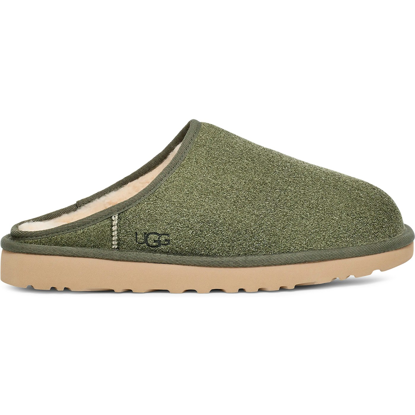 UGG Classic Slip-On Shaggy Suede Slipper Deep Shade 1 UGG Classic Slip-On Shaggy Suede Slipper Deep Shade