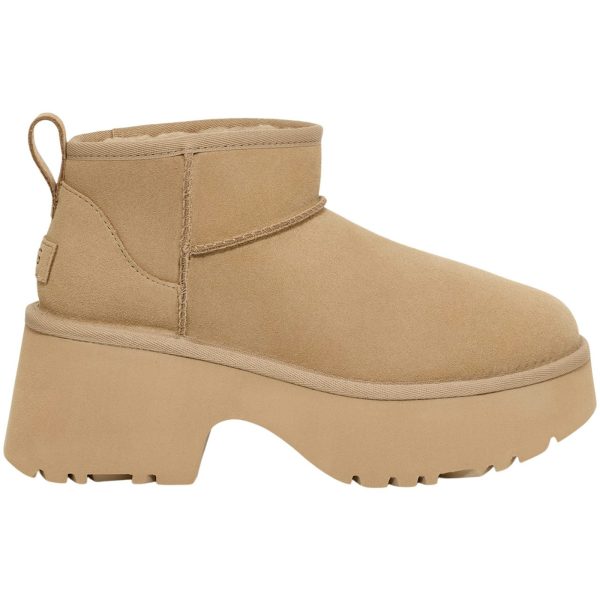 UGG Classic Ultra Mini New Heights Boot Mustard Seed (Womens)