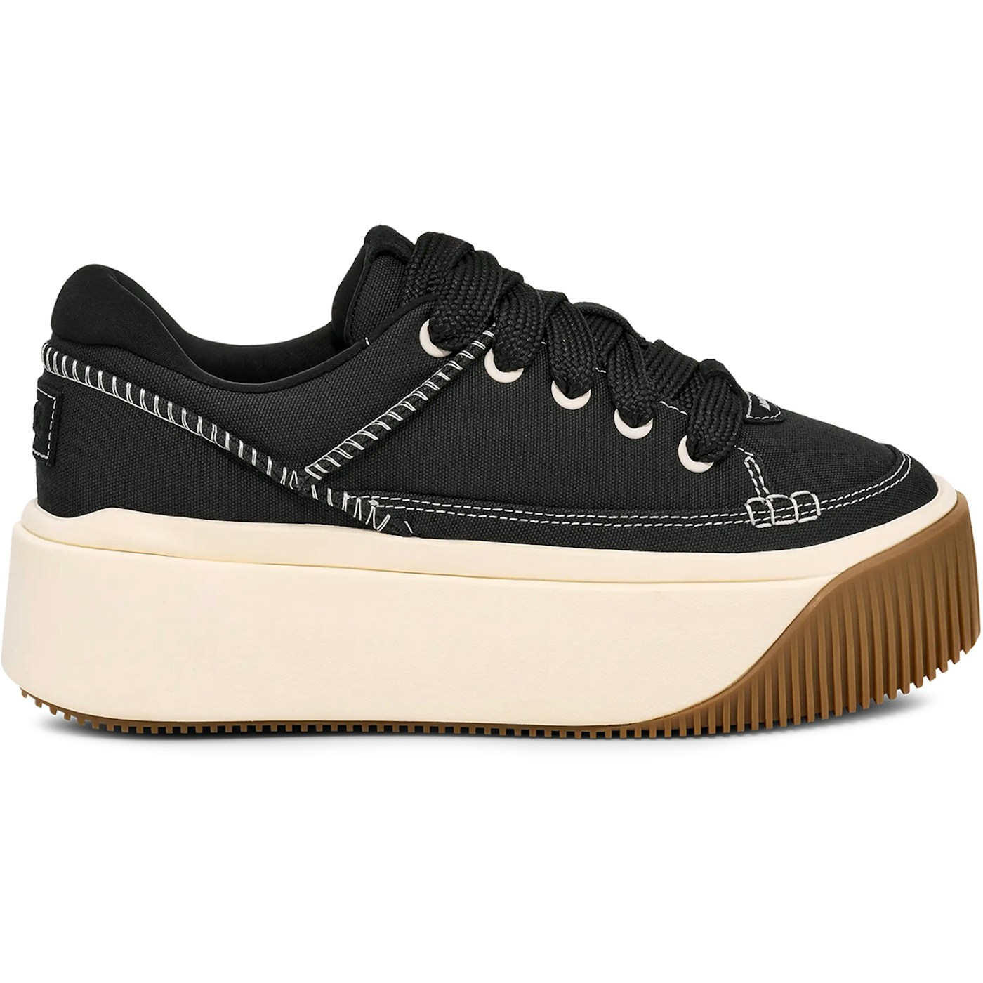 UGG EZ-Duzzit Essential Lace Up Black (Womens) 2 UGG EZ-Duzzit Essential Lace Up Black (Womens)