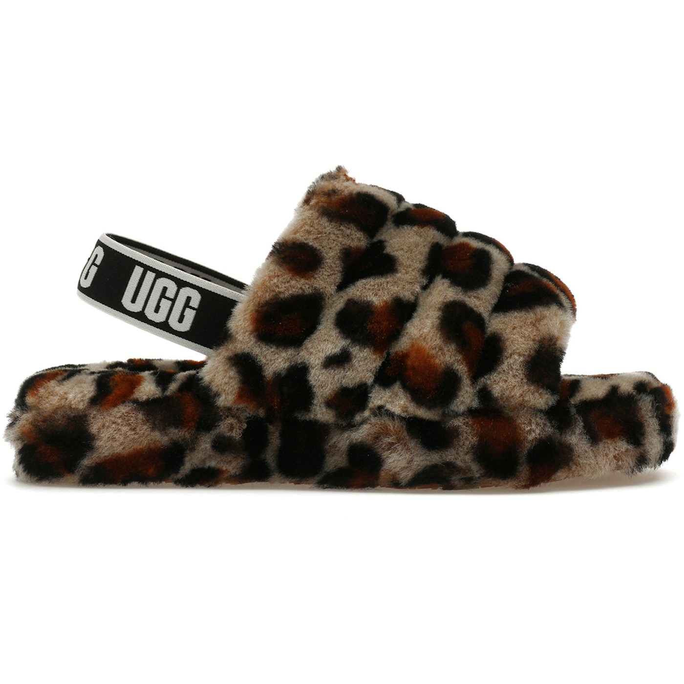 UGG Fluff Yeah Slide Leopard Amphora (Kids) 1 UGG Fluff Yeah Slide Leopard Amphora (Kids)