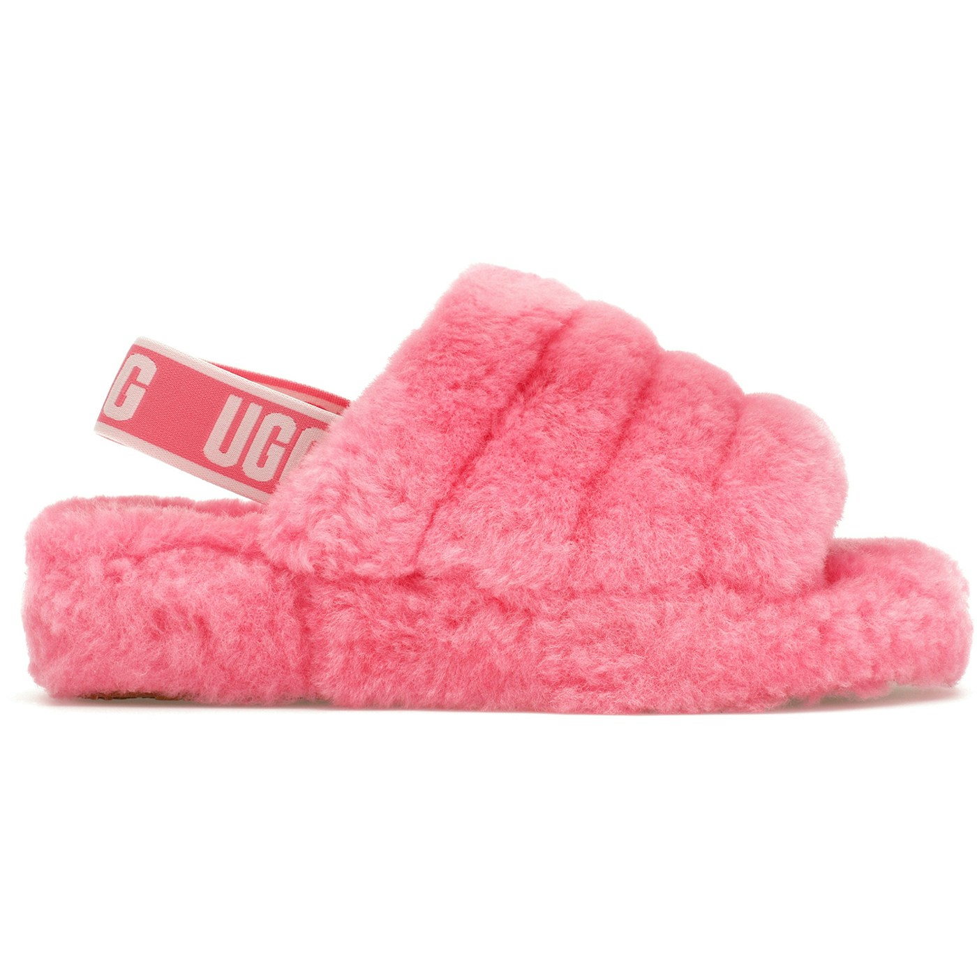 UGG Fluff Yeah Slide Pink Rose (Womens) 3 UGG Fluff Yeah Slide Pink Rose (Womens)