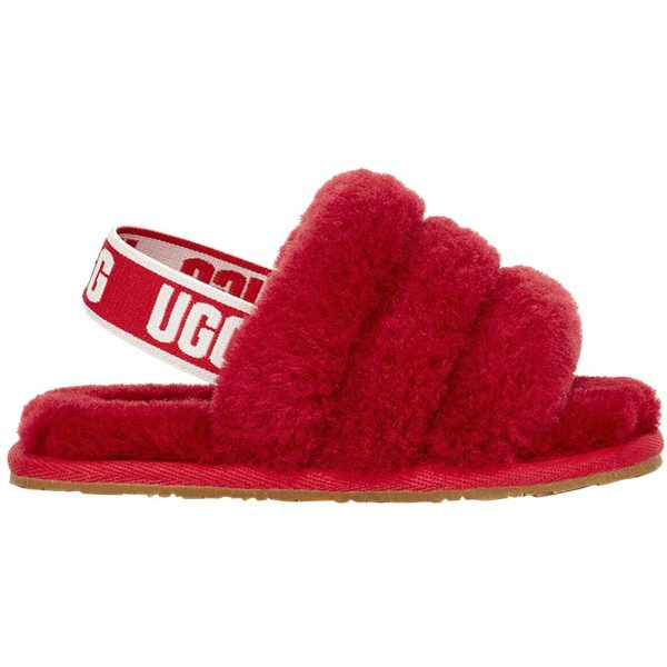 UGG Fluff Yeah Slide Ribbon Red (Toddler)