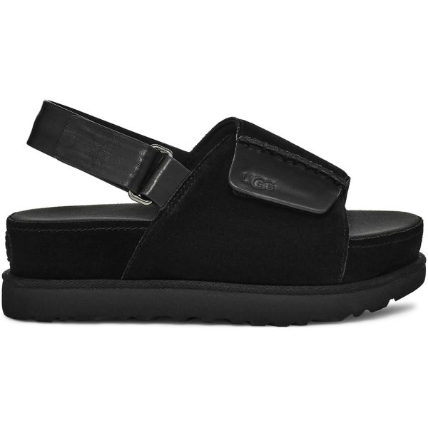UGG Goldenstar Hi Slingback Sandal Black (Womens)