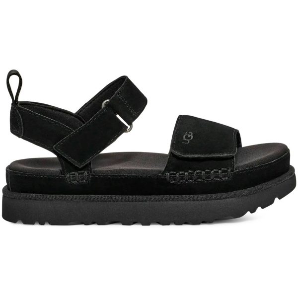 UGG Goldenstar Platform Sandal Black (Womens)