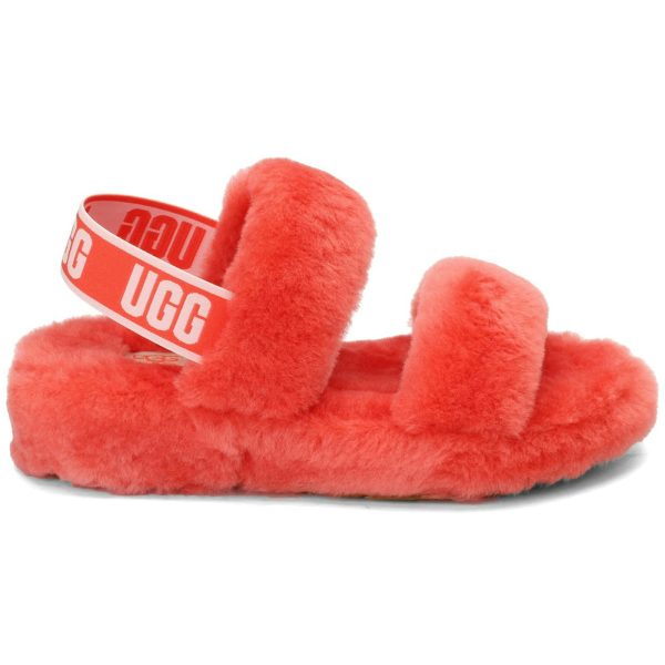 UGG Oh Yeah Slide Pop Coral (Womens)
