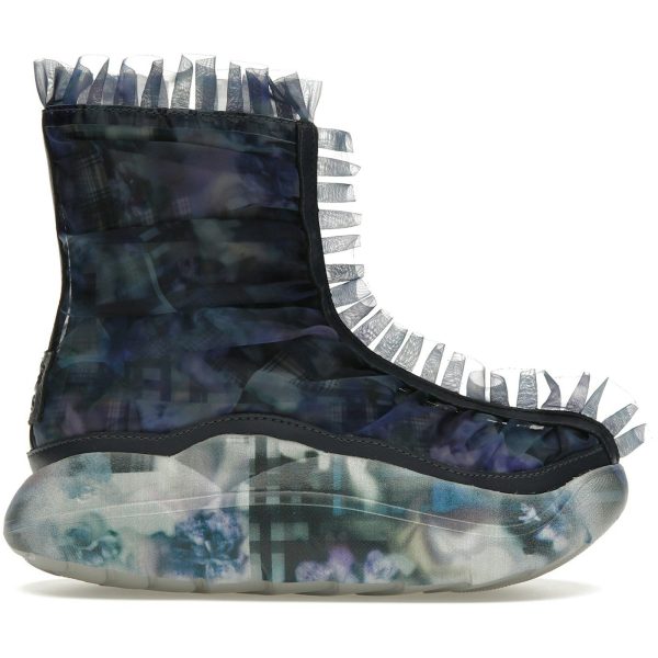 UGG Ruffle Boot Print Collina Strada Dark Blue Floral (Womens)