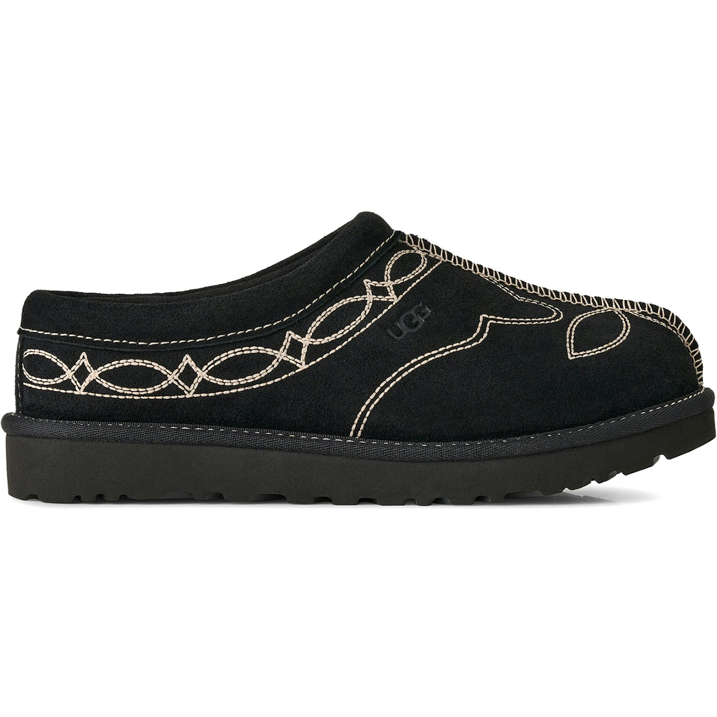 UGG Tasman Western Slipper Black (Womens) 3 UGG Tasman Western Slipper Black (Womens)