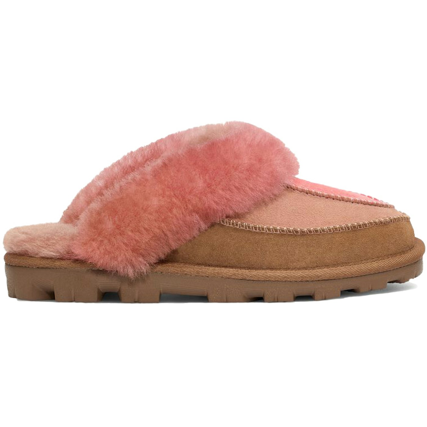 UGG Tschabalala Self Coquette Slipper Ombre Pink (Womens) 2 UGG Tschabalala Self Coquette Slipper Ombre Pink (Womens)