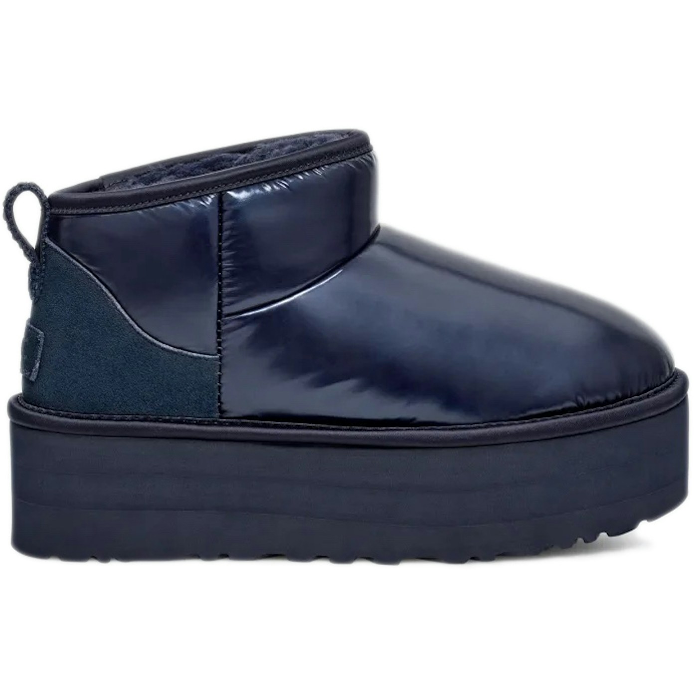 UGG Ultra Mini Platform Hi Shine Boot Navy Iridescent (Womens)