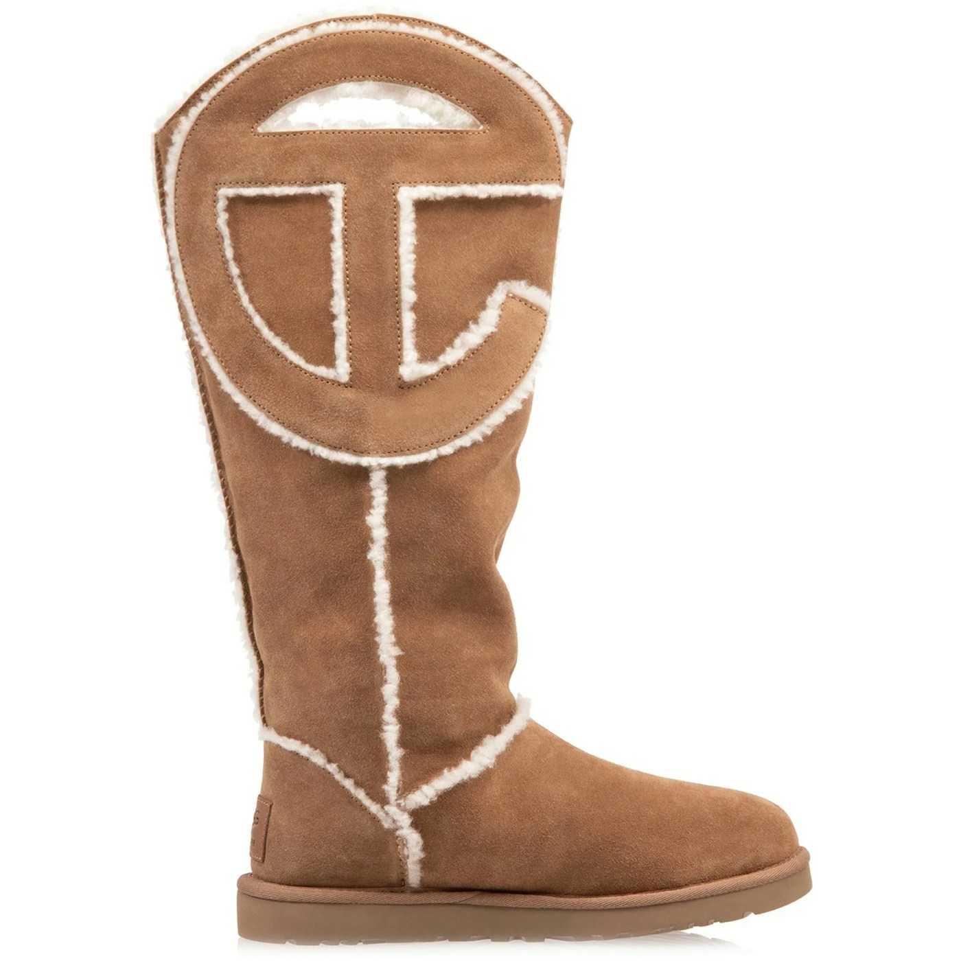 UGG x Telfar Logo Tall Chestnut