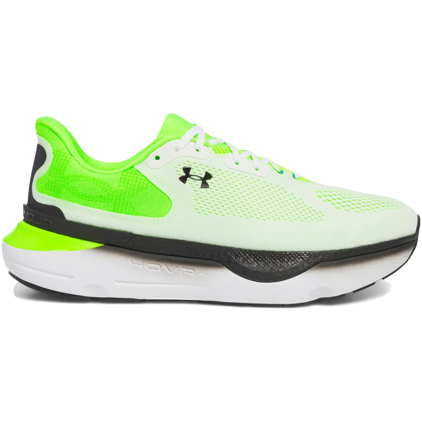 Under Armour HOVR Infinite Pro 2 White Hyper Green 3 Under Armour HOVR Infinite Pro 2 White Hyper Green