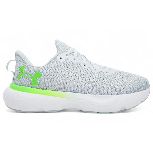 Under Armour Infinite Distant Grey Halo Grey Hyper Green