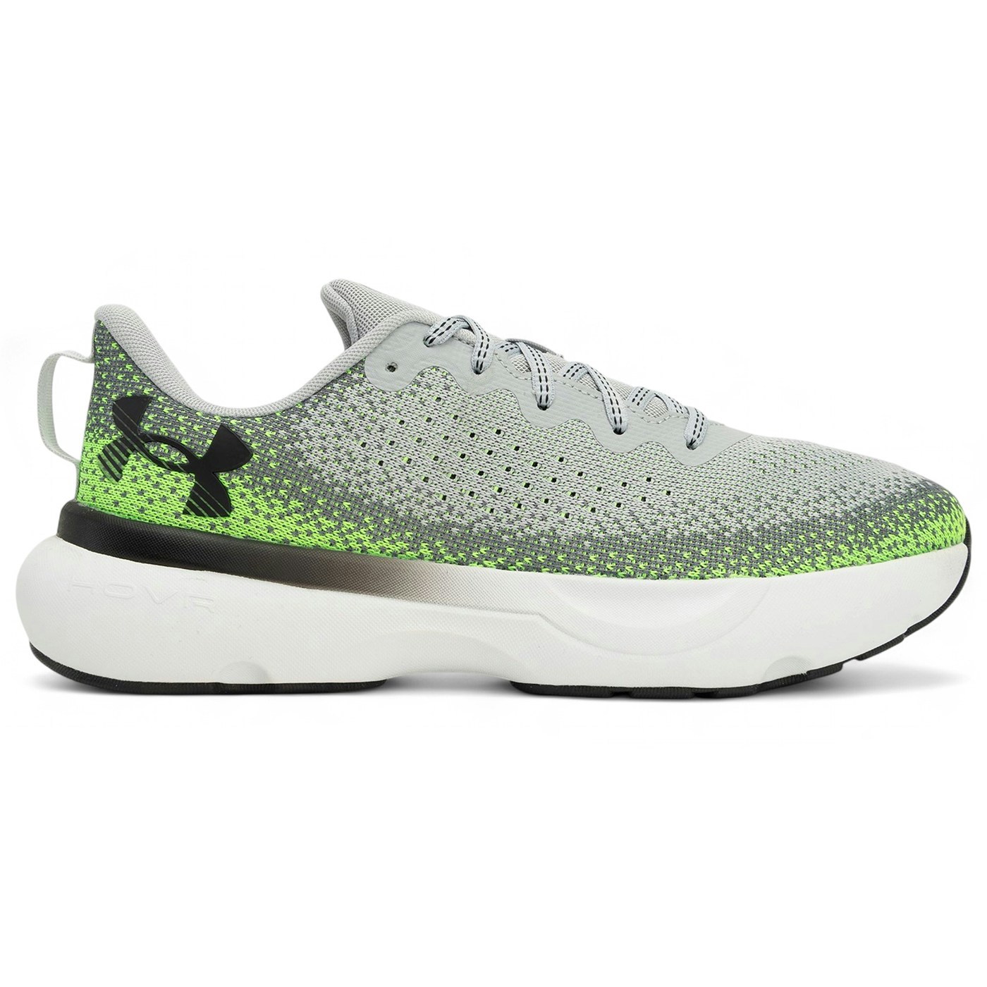 Under Armour Infinite Mod Grey Hyper Green Black 3 Under Armour Infinite Mod Grey Hyper Green Black