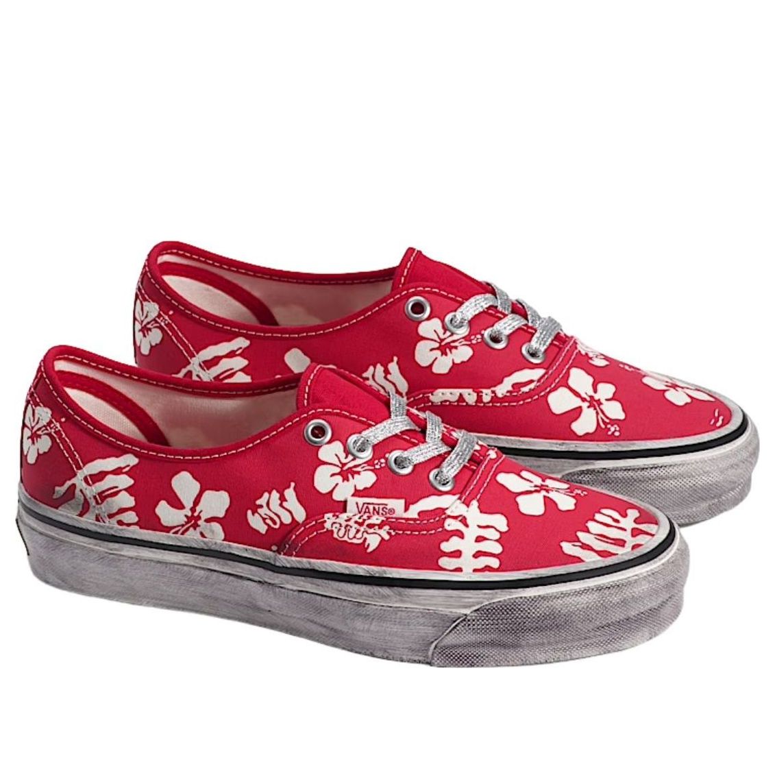 Vans Premium Authentic Archive Aloha Red White 5 Vans Premium Authentic Archive Aloha Red White