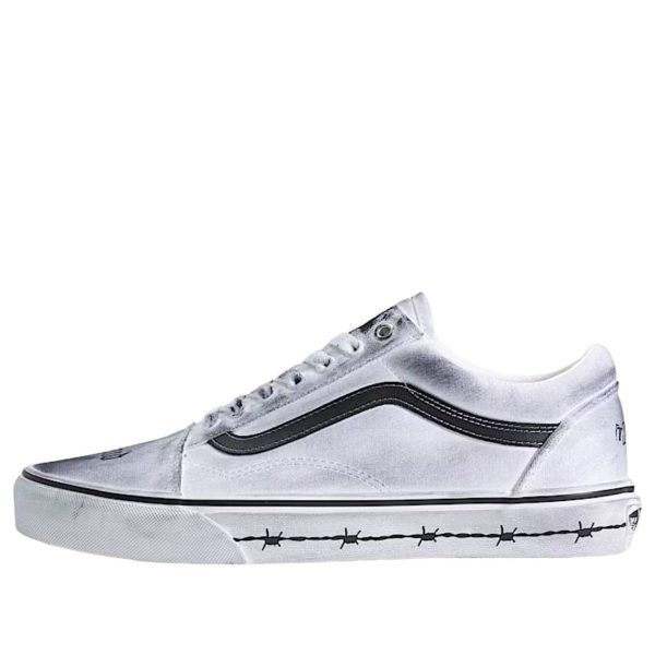 Vans Old Skool Travis Barker Dues Paid White