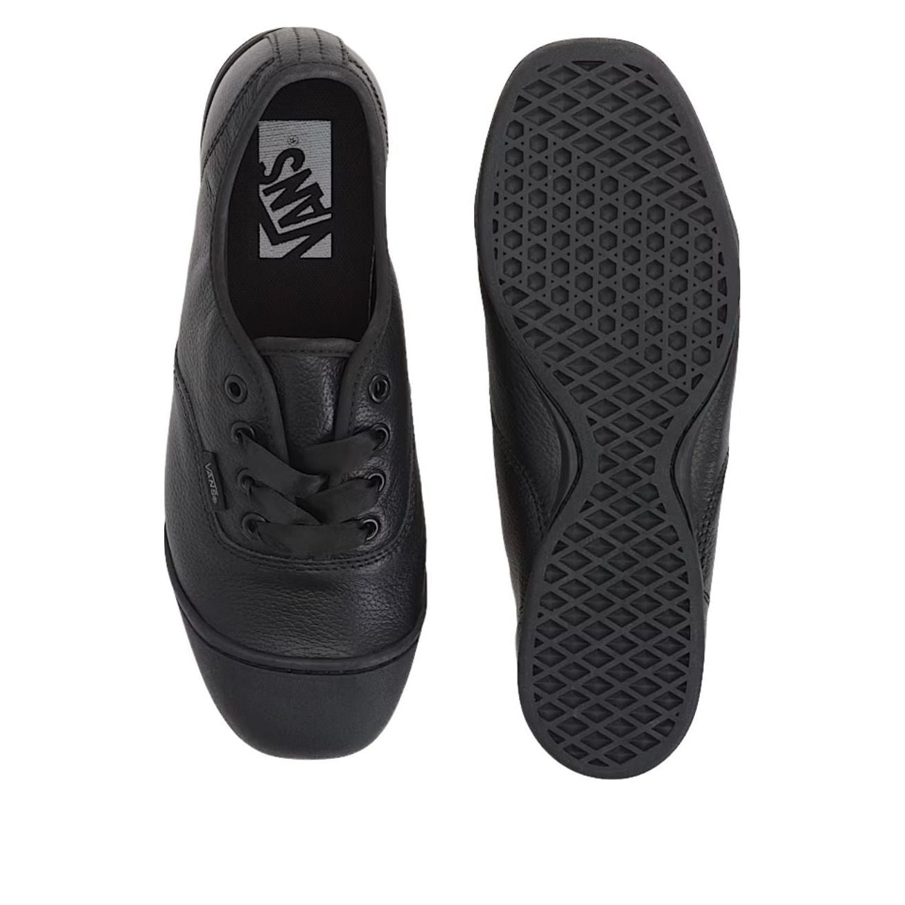 Vans Premium Authentic Prima Leather Black 6 Vans Premium Authentic Prima Leather Black