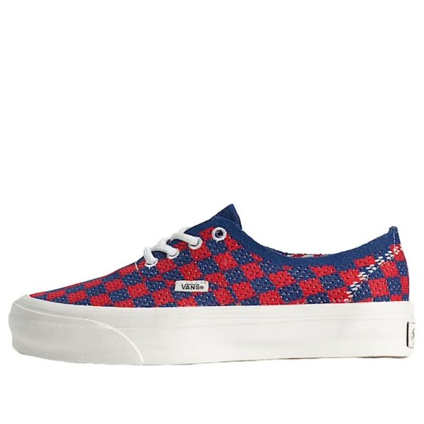 Vans LX Authentic 44 EK Punk Check Red Blue