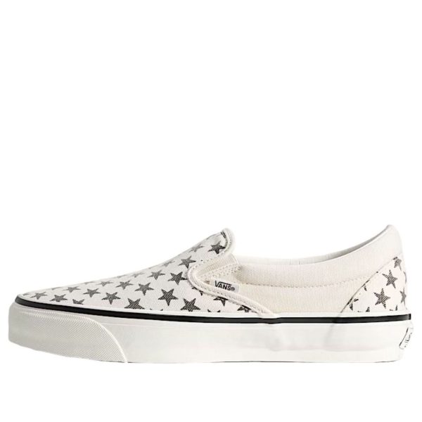 Vans Premium Classic Slip-On Stars Marshmallow Black