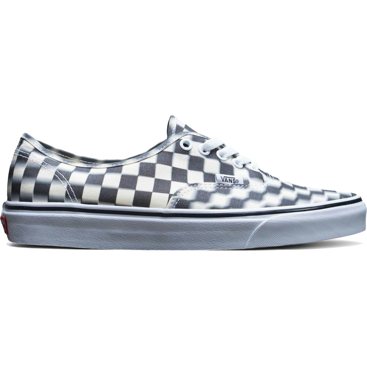 Vans Authentic Blur Checkboard Black White 2 Vans Authentic Blur Checkboard Black White