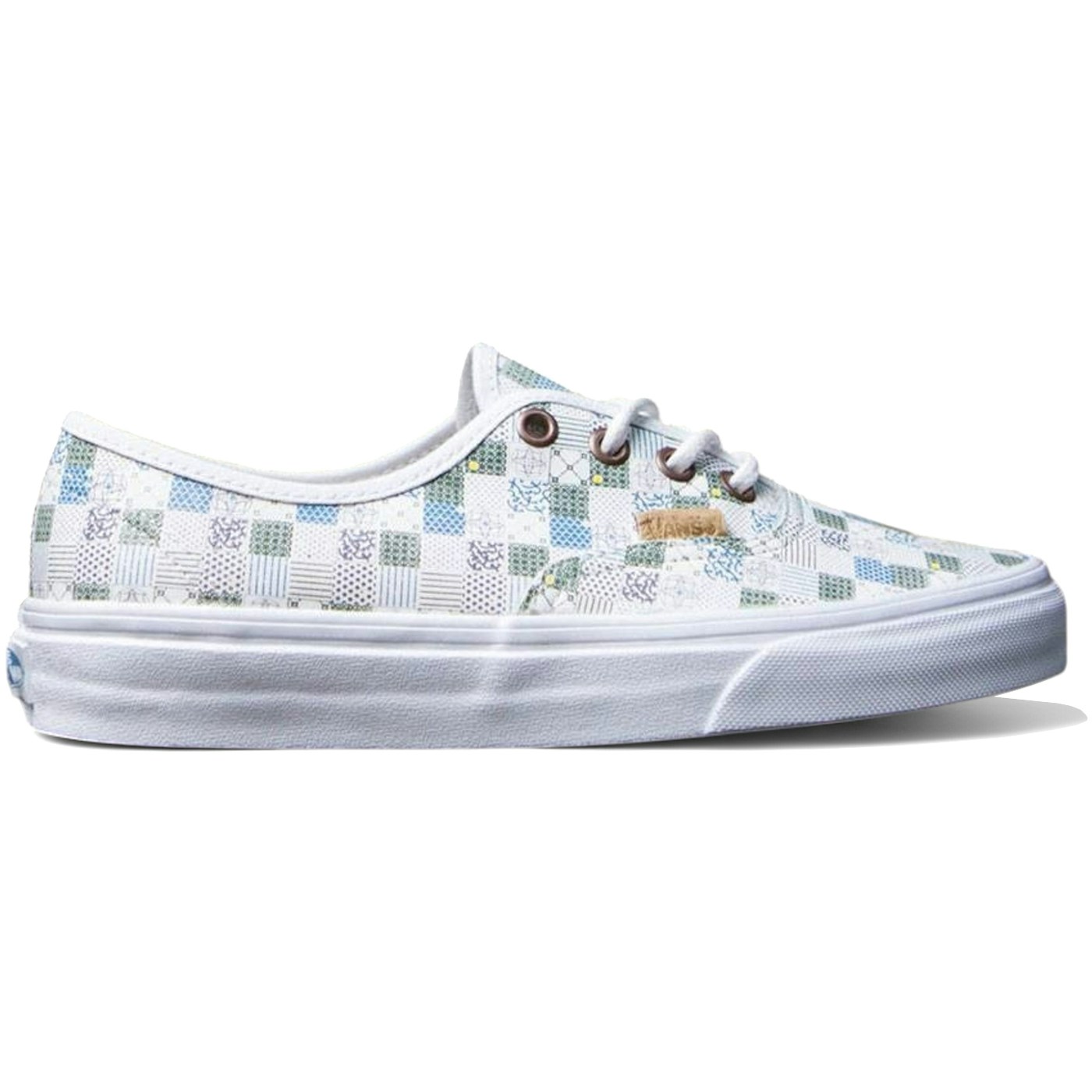 Vans Authentic DX Tiles White Leather (Womens) 2 Vans Authentic DX Tiles White Leather (Womens)