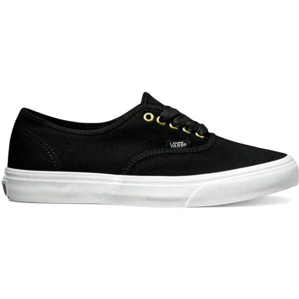 Vans Authentic Slim Twill Gold Pop Black