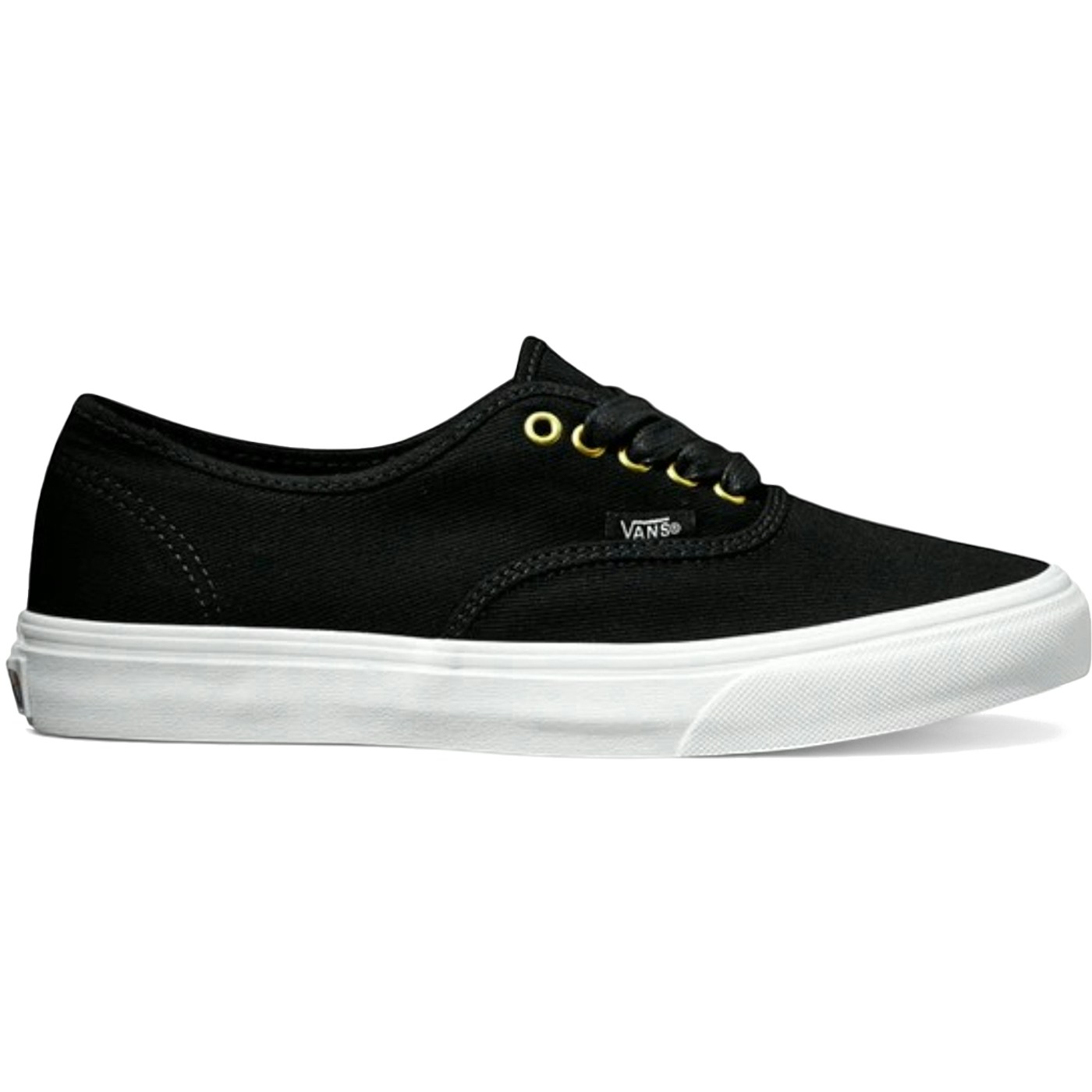 Vans Authentic Slim Twill Gold Pop Black