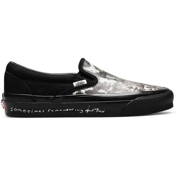 Vans Classic Slip-On LX Jim Goldberg Black Wall