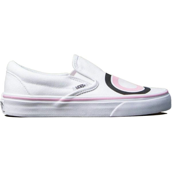 Vans Classic Slip-On Sayings OMG White (Womens)