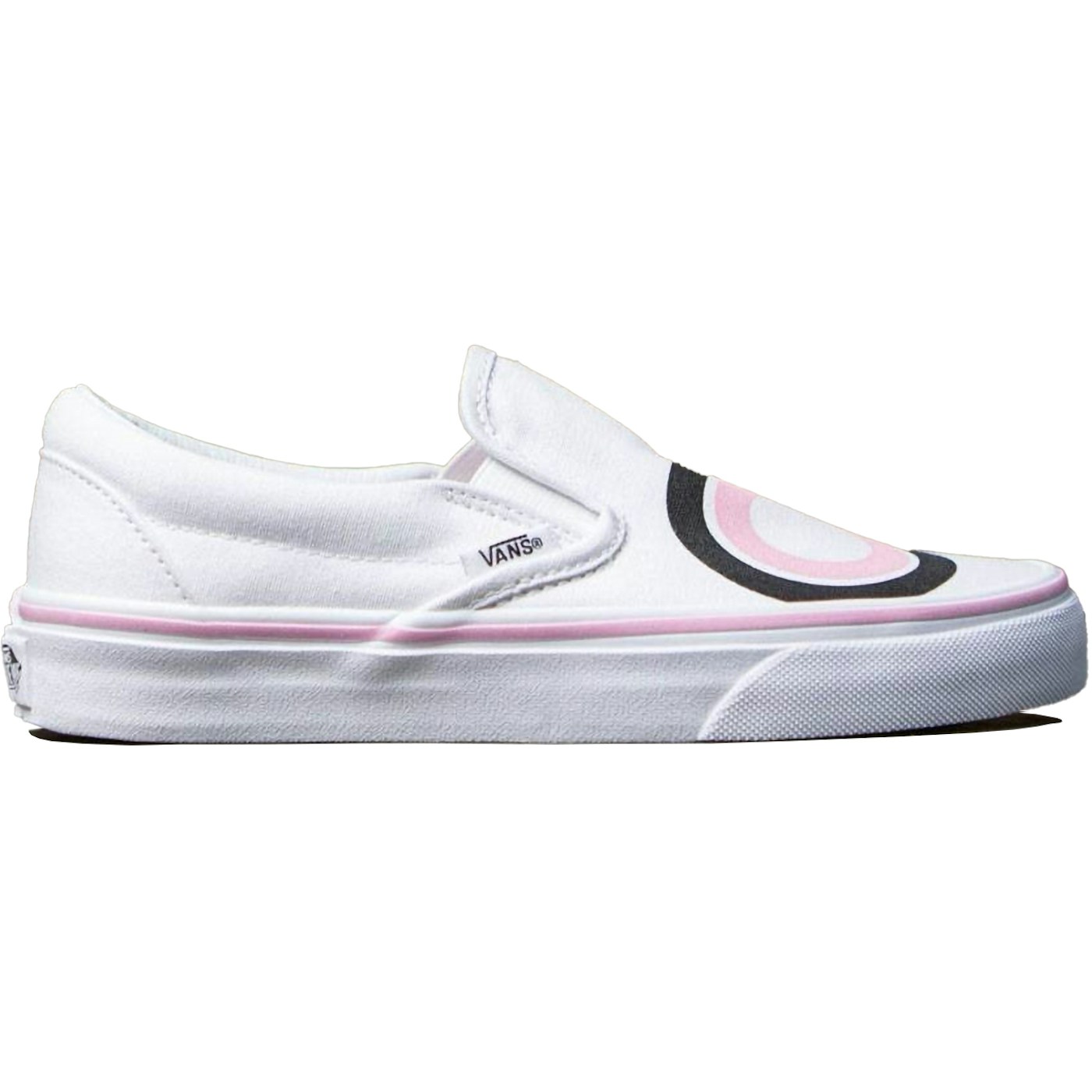 Vans Classic Slip-On Sayings OMG White (Womens) 2 Vans Classic Slip-On Sayings OMG White (Womens)