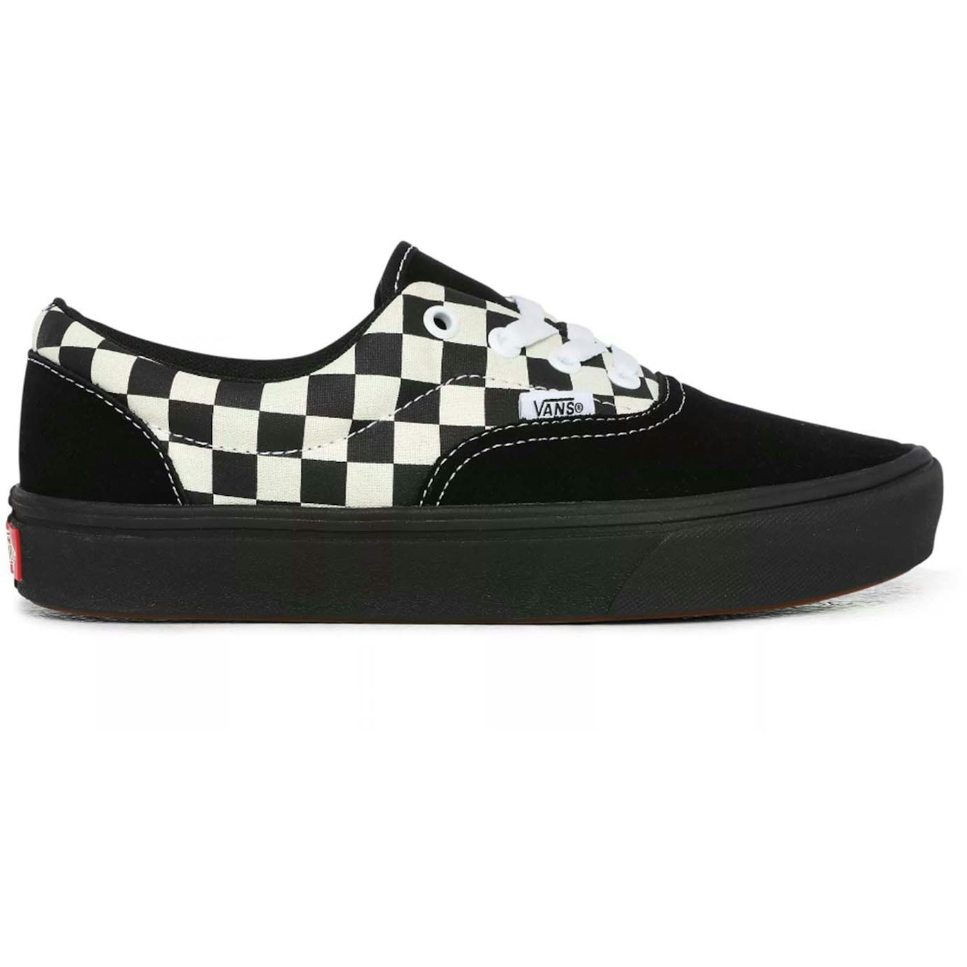 Vans Era ComfyCush Mixed Media Checkerboard Black White
