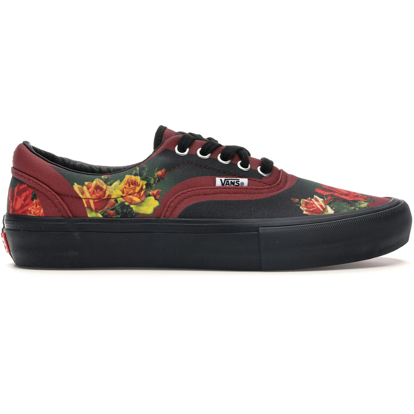 Vans Era Supreme Jean Paul Gaultier Burgundy