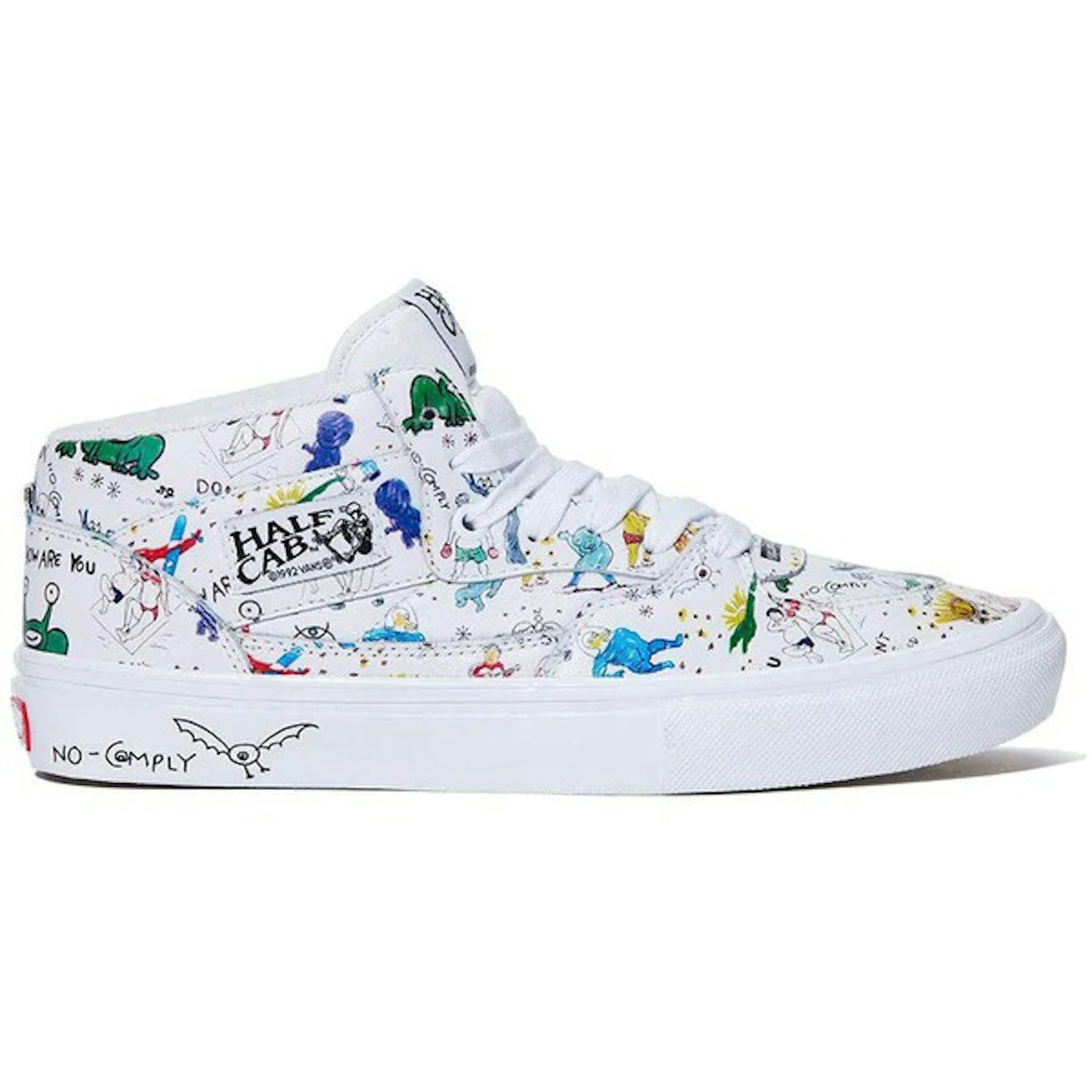 Vans Half Cab No Comply x Daniel Johnston 2 Vans Half Cab No Comply x Daniel Johnston