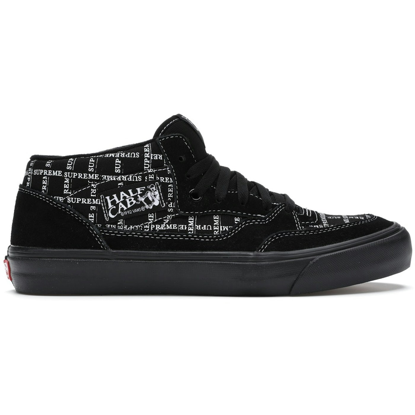 Vans Half Cab Supreme Grid Black